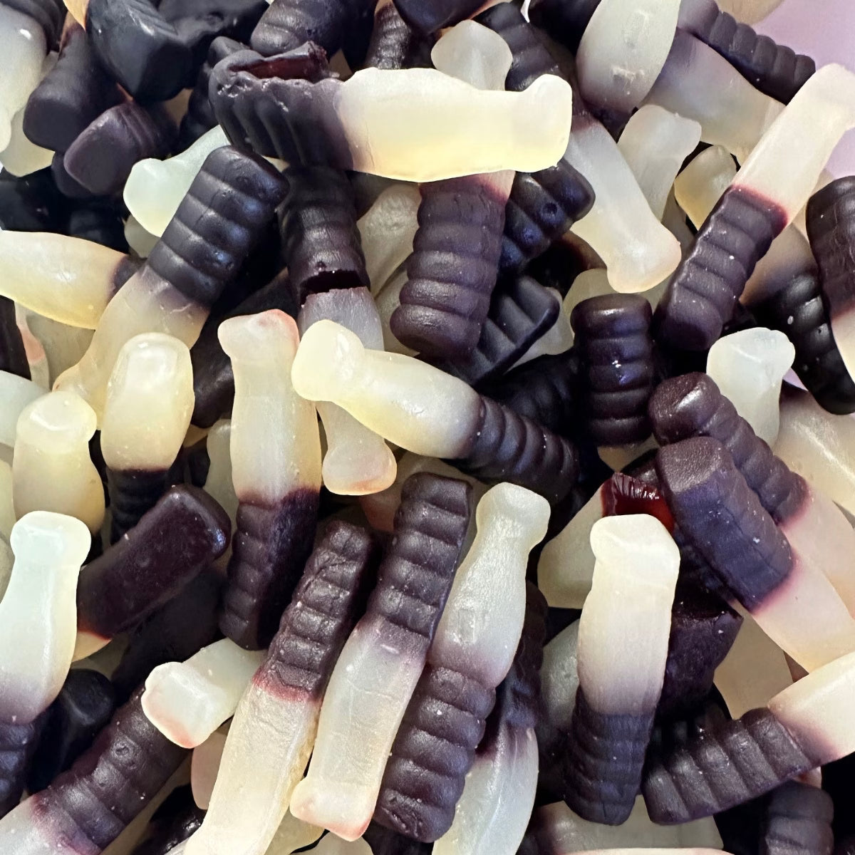 Cola Bottles Black & White Guinness Style 200g image 0