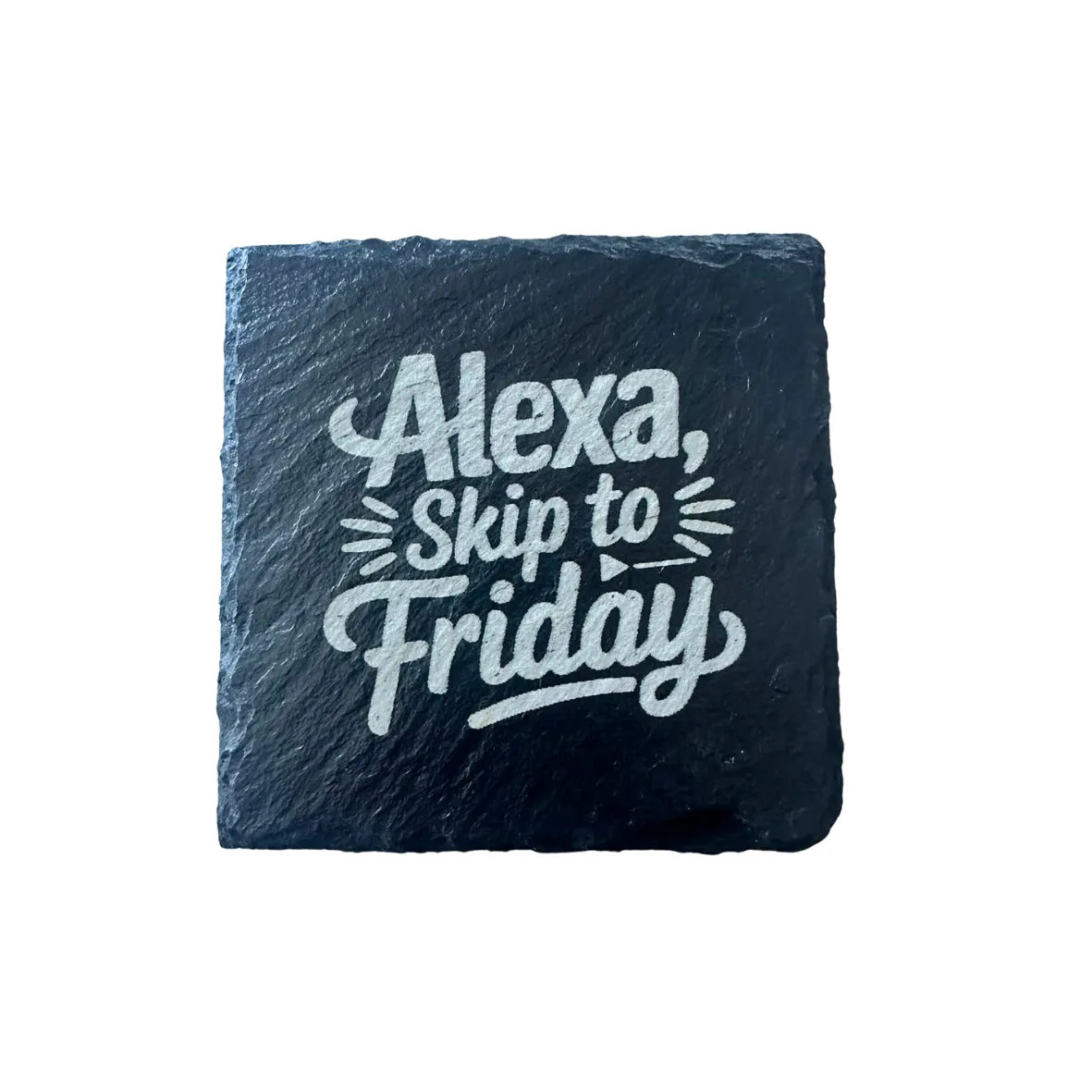 Slate Coaster Engraved 6 image 1