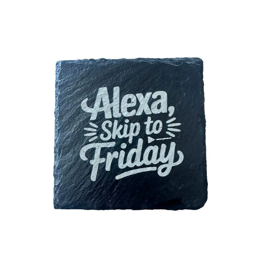 Slate Coaster Engraved 110 image 1