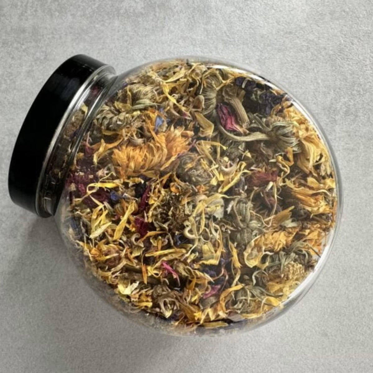 Flower Mix Small Pet Treats in a Display Jar 60g image 1