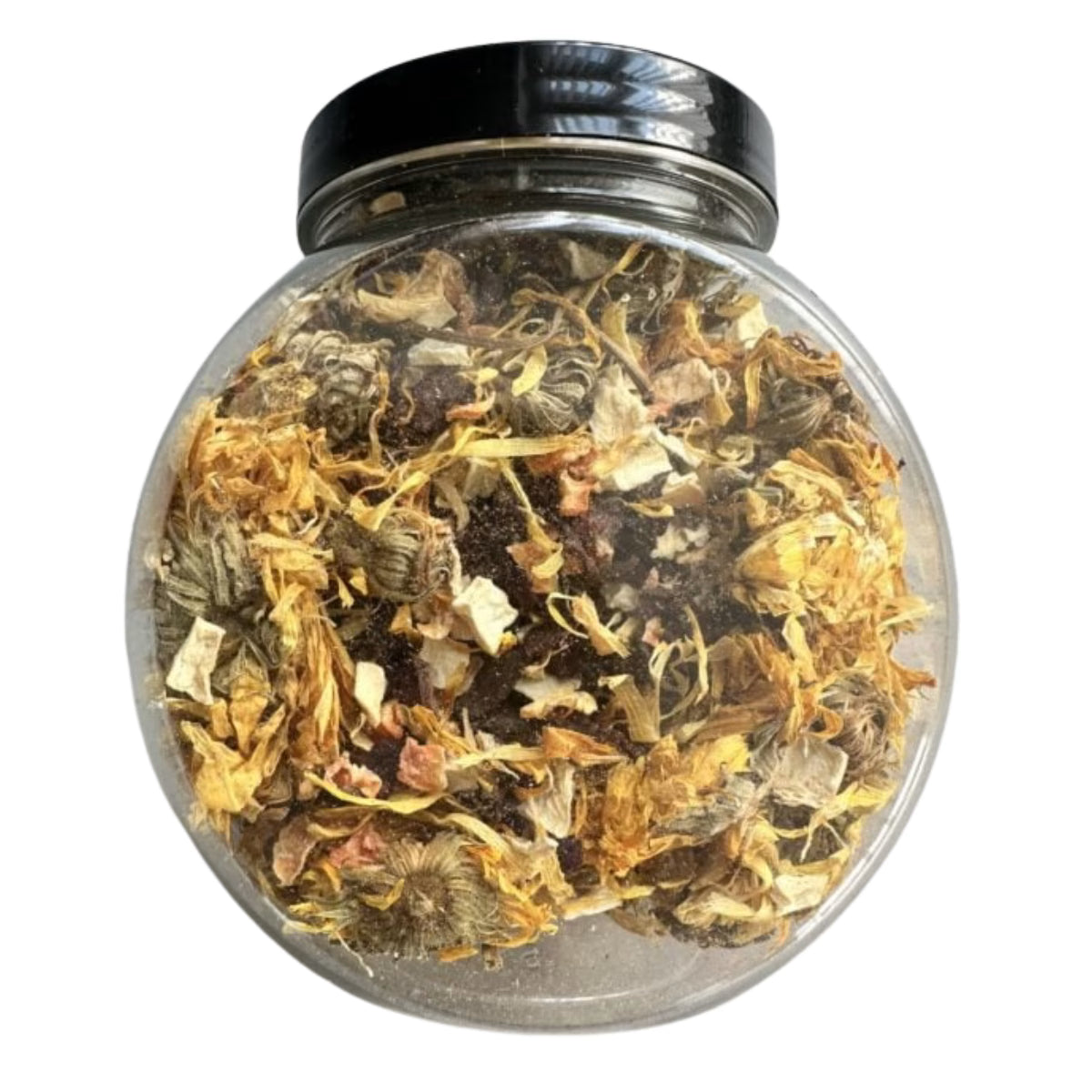 Vegetable & Marigold Medley Small Pet Treats in a Jar 100g image 1