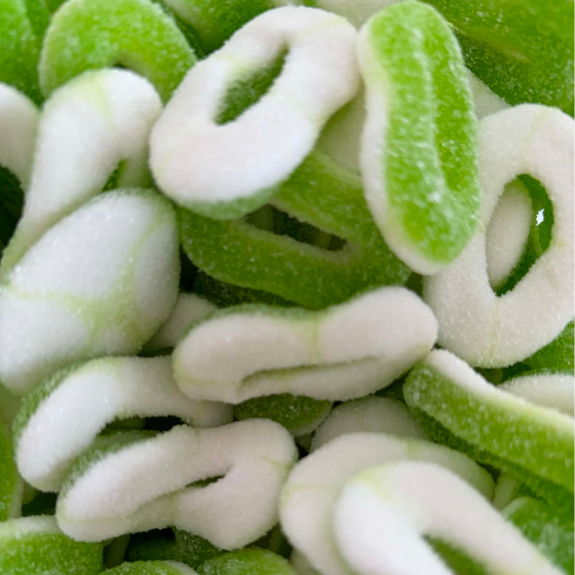 Sour Apple Rings 200g