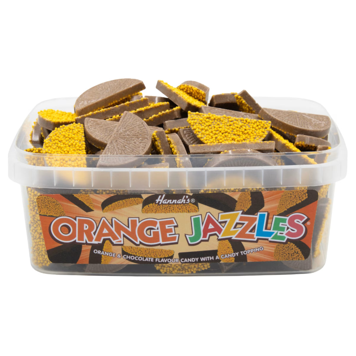 Orange Jazzles Tub 600g image 0