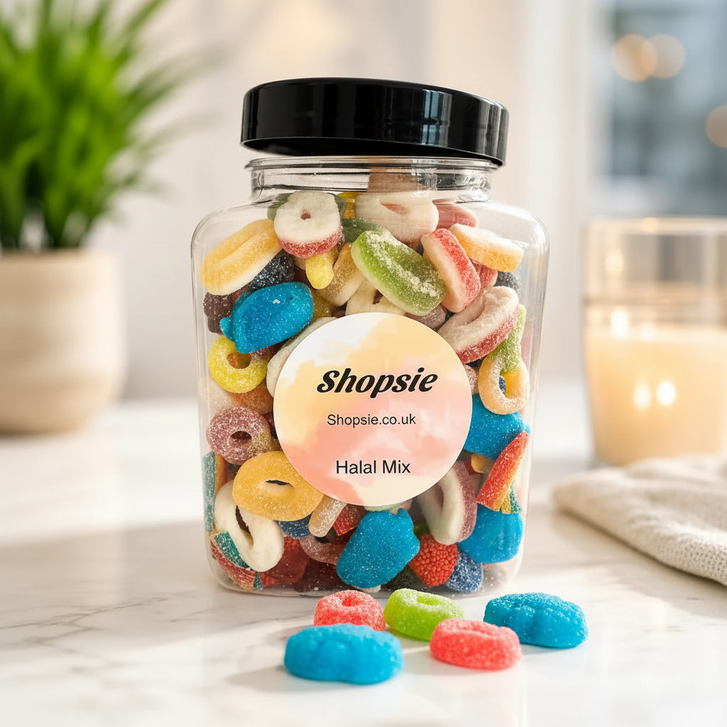 Halal Mix in a Large Jar image 0