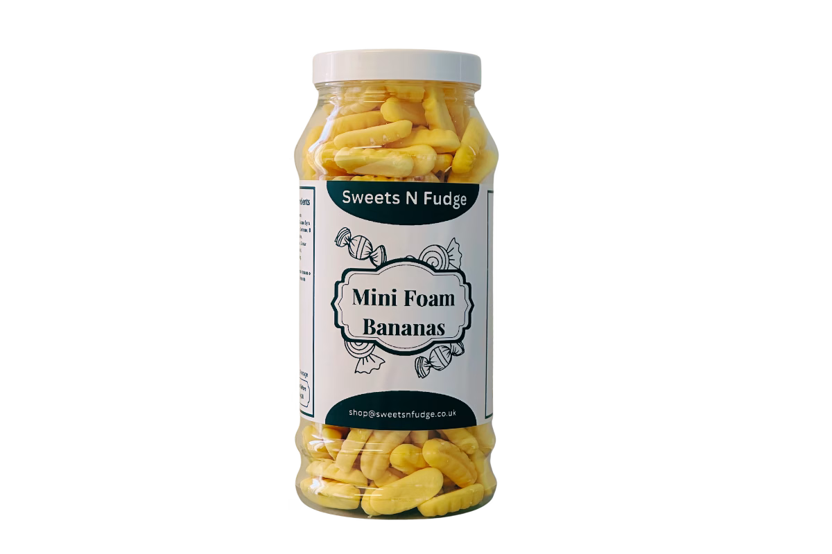 Mini Foam Bananas in a Jar image 0