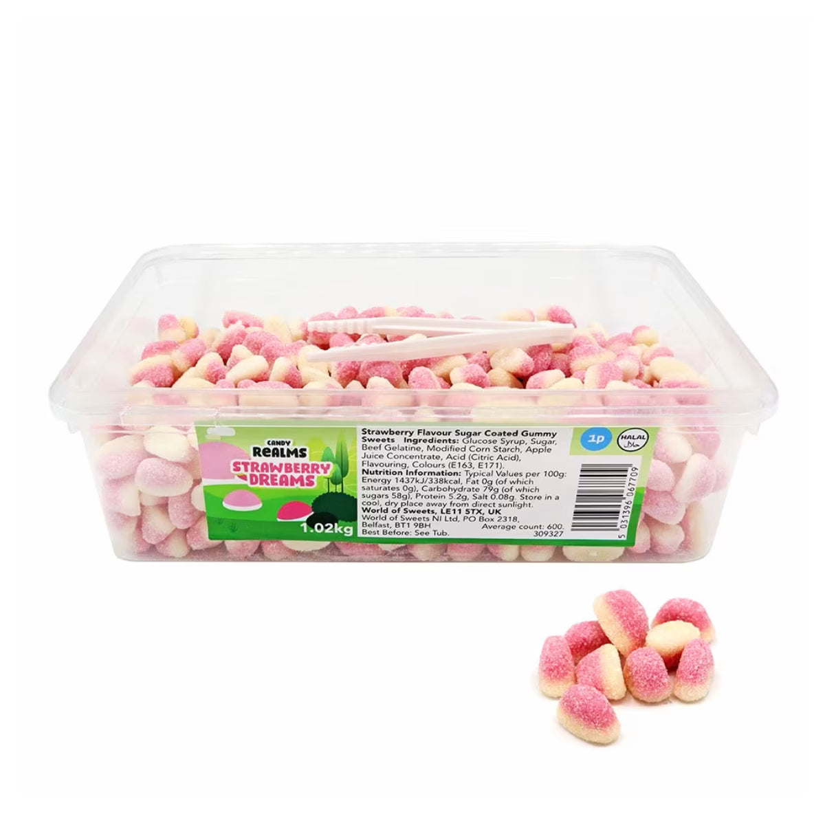 Mini Strawberry Dreams Full Tub 1.02kg image 0