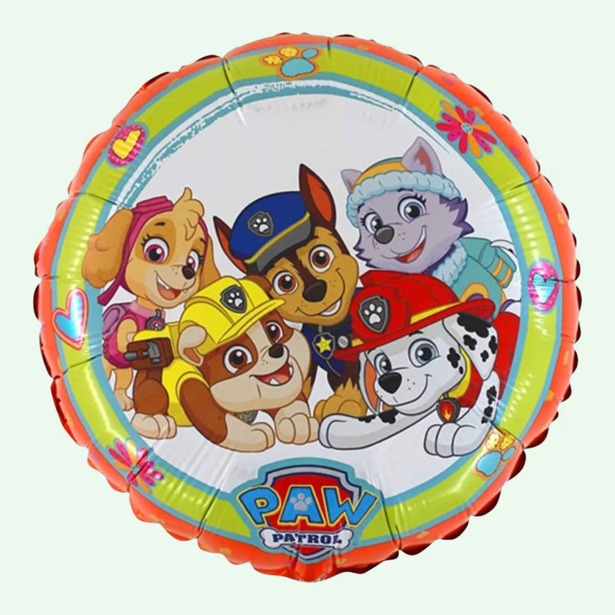 Paw Patrol Paw 18" Round Foil Balloon (74) image 0