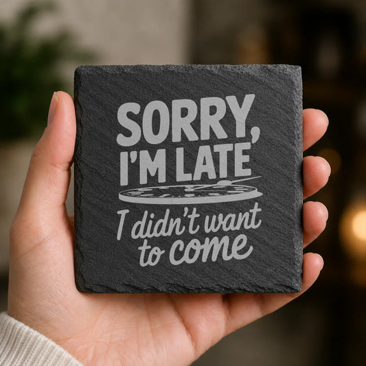 Slate Coaster Engraved 44 image 0