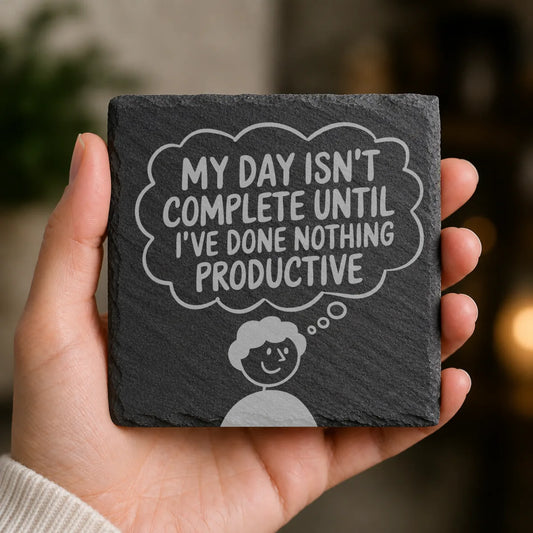 Slate Coaster Engraved 98 image 0