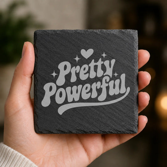 Slate Coaster Engraved 7 image 0