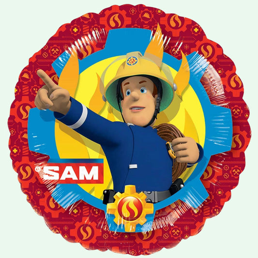 18" Fireman Sam Standard Foil Balloon (69) image 0