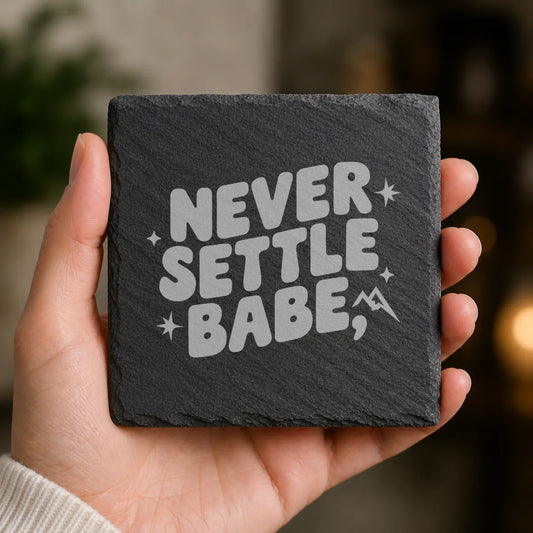 Slate Coaster Engraved 59 image 0