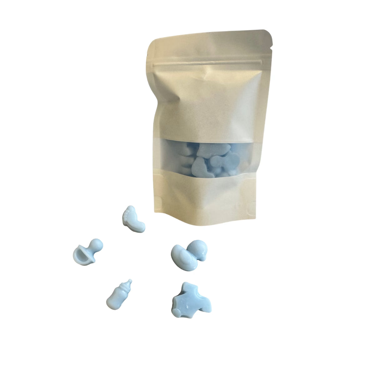 Baby Shower Wax Melts Bag of 20 Mixed Boy Melts (Choose Scent) image 0
