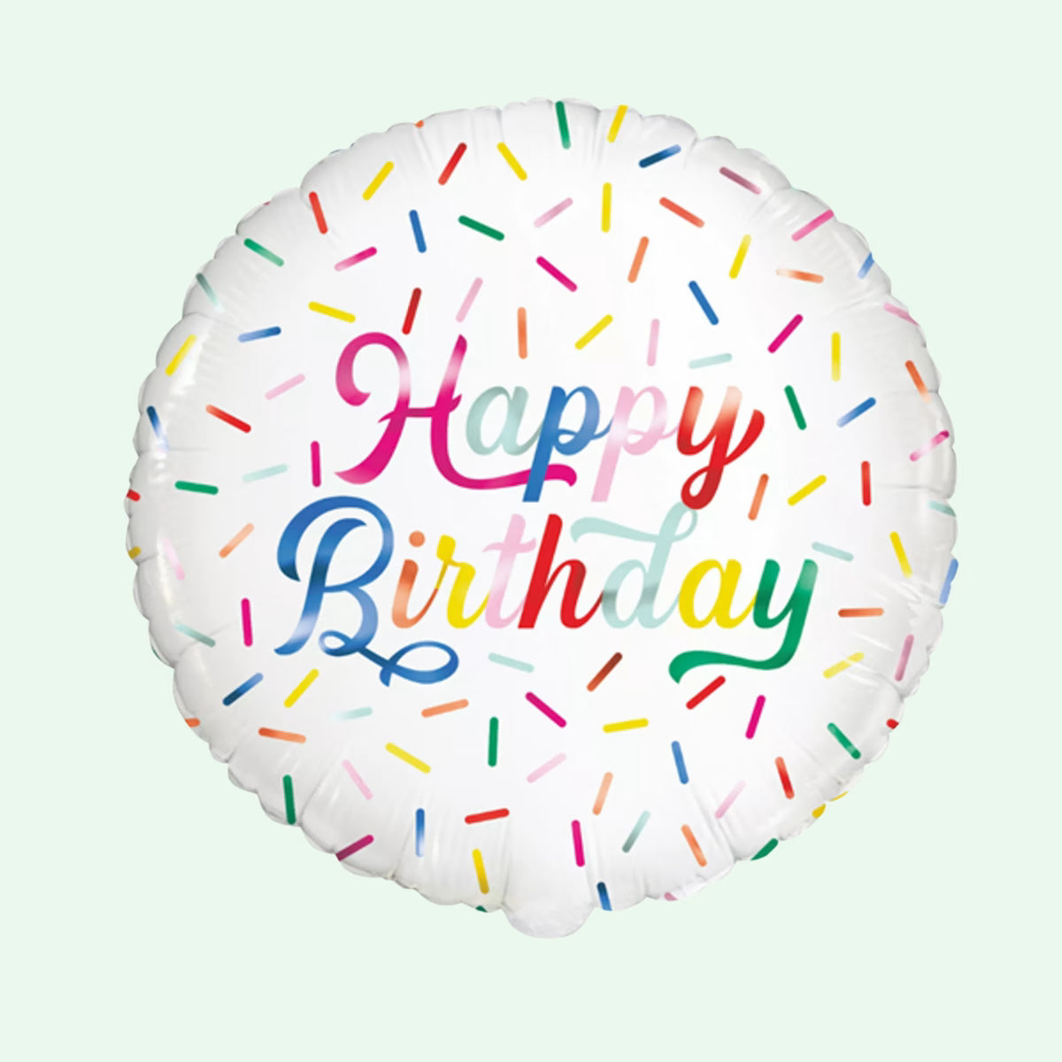Happy Birthday Sprinkles 18" Foil Balloon (45) image 0