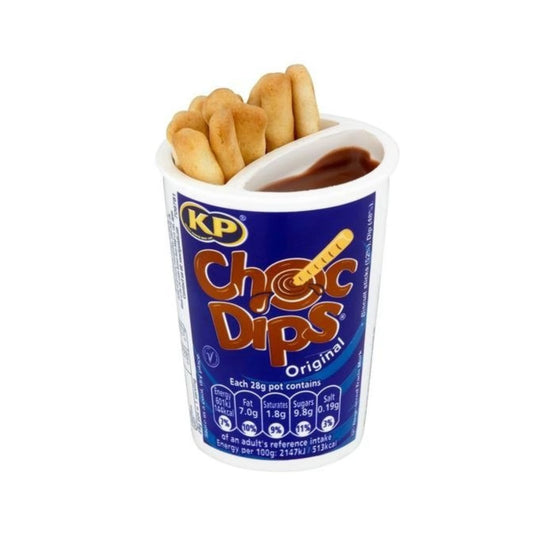 KP Choc Dips Original 28g image 0