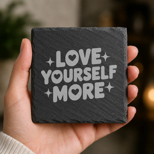 Slate Coaster Engraved 113 image 0