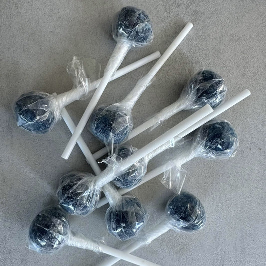 Sour Blue Raspberry Tongue Painter lollies x 10 image 0