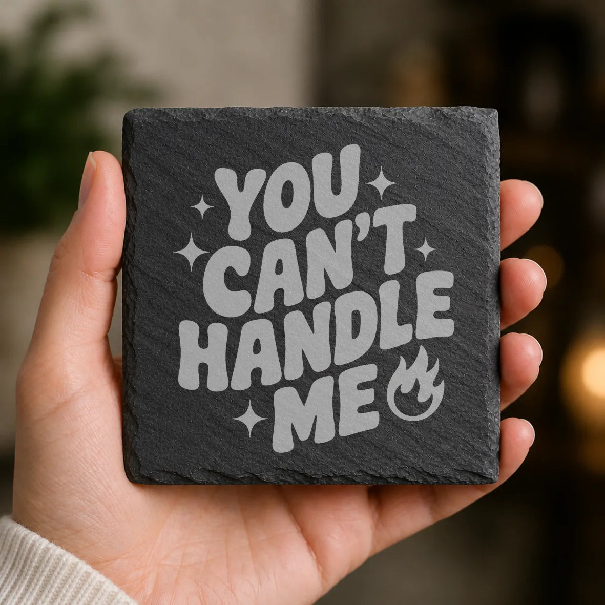 Slate Coaster Engraved 15 image 0