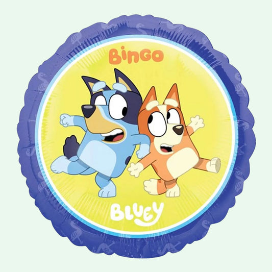 Bluey & Bingo 18" Round Foil Balloon (78) image 0