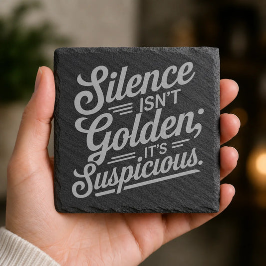 Slate Coaster Engraved 33 image 0