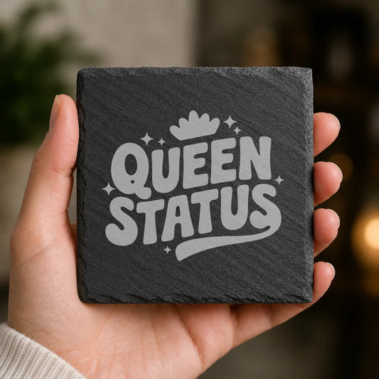 Slate Coaster Engraved 19 image 0