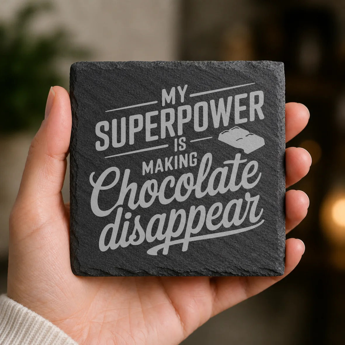 Slate Coaster Engraved 64 image 0