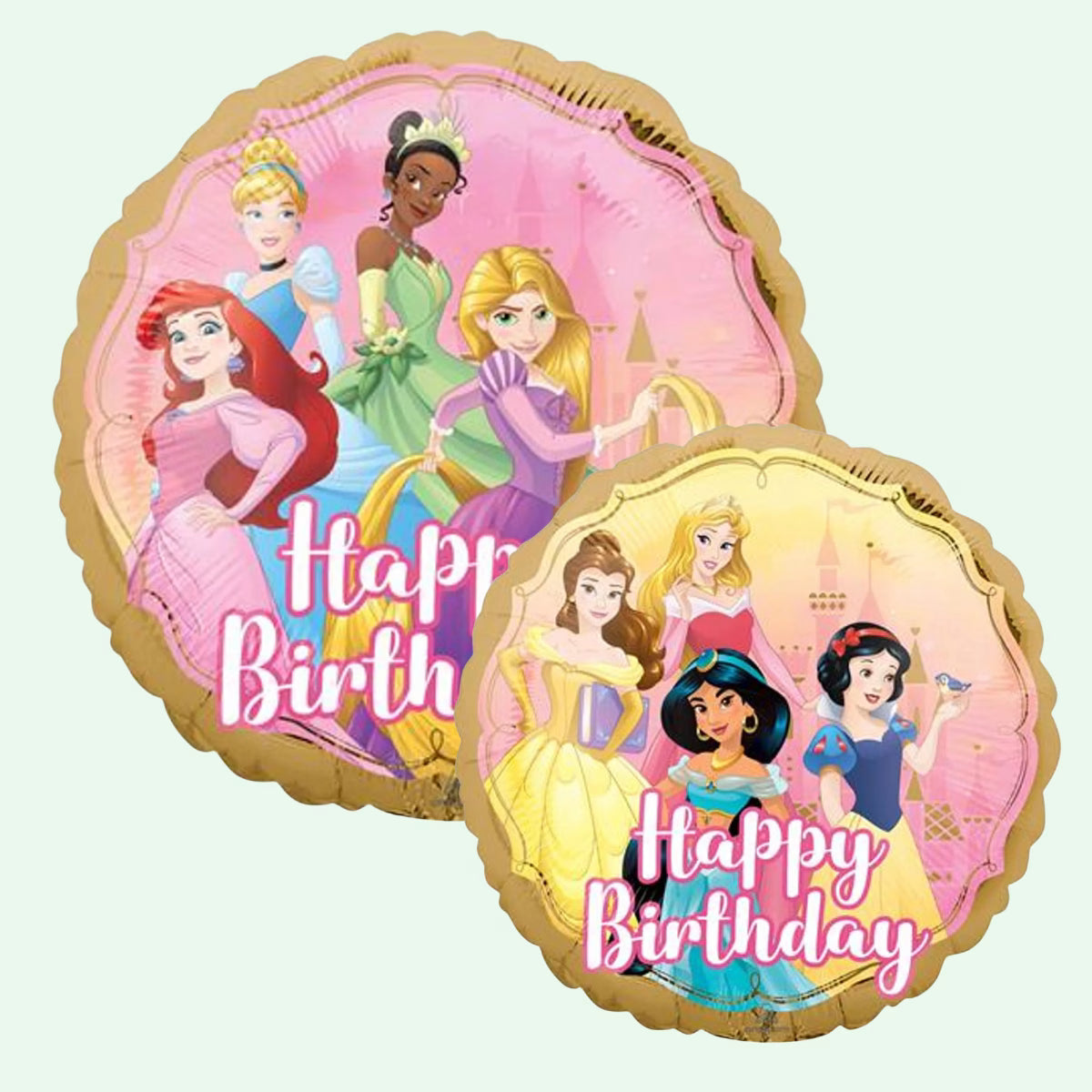 Foil Balloon 18" Round Disney Princess (Double Sided Print) (72) image 0