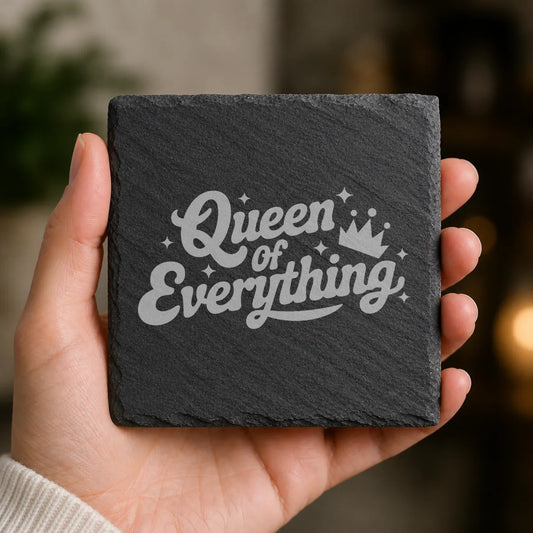 Slate Coaster Engraved 16 image 0