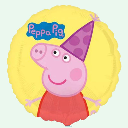 Foil Balloon 18" Round Peppa Pig (82) image 0