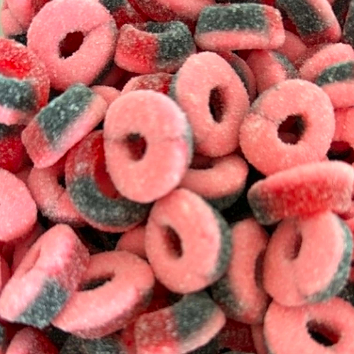Sour Blackcurrant Rings 200g