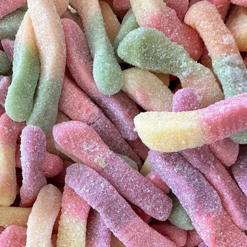 Sour Neon Worms 200g image 0