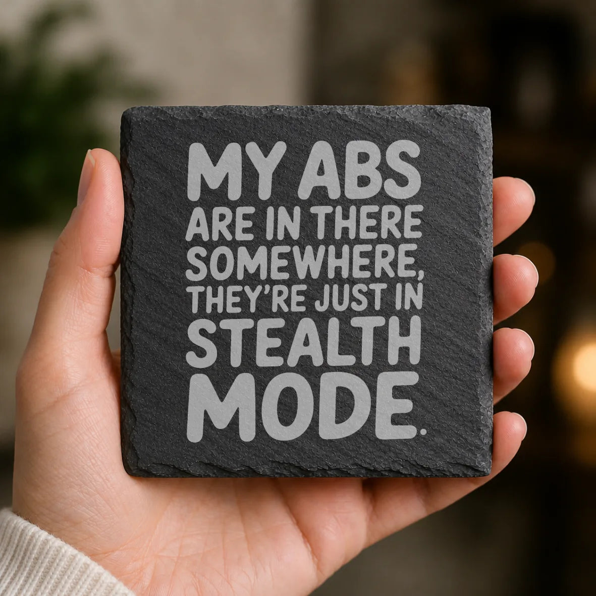 Slate Coaster Engraved 108 image 0