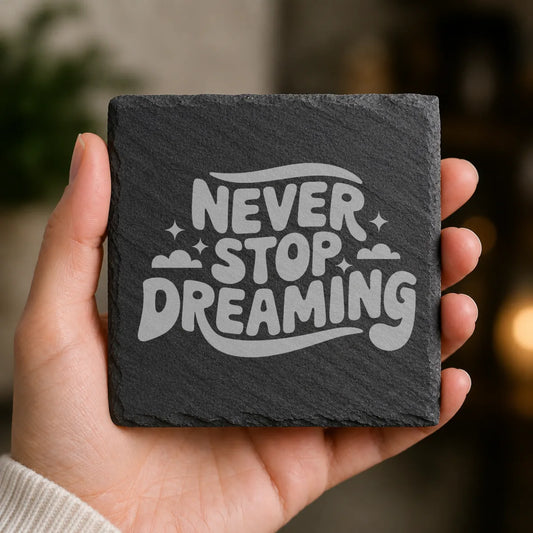 Slate Coaster Engraved 57 image 0