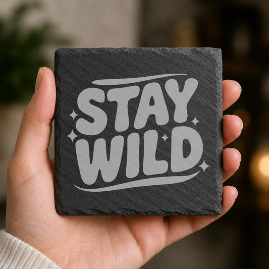 Slate Coaster Engraved 50 image 0