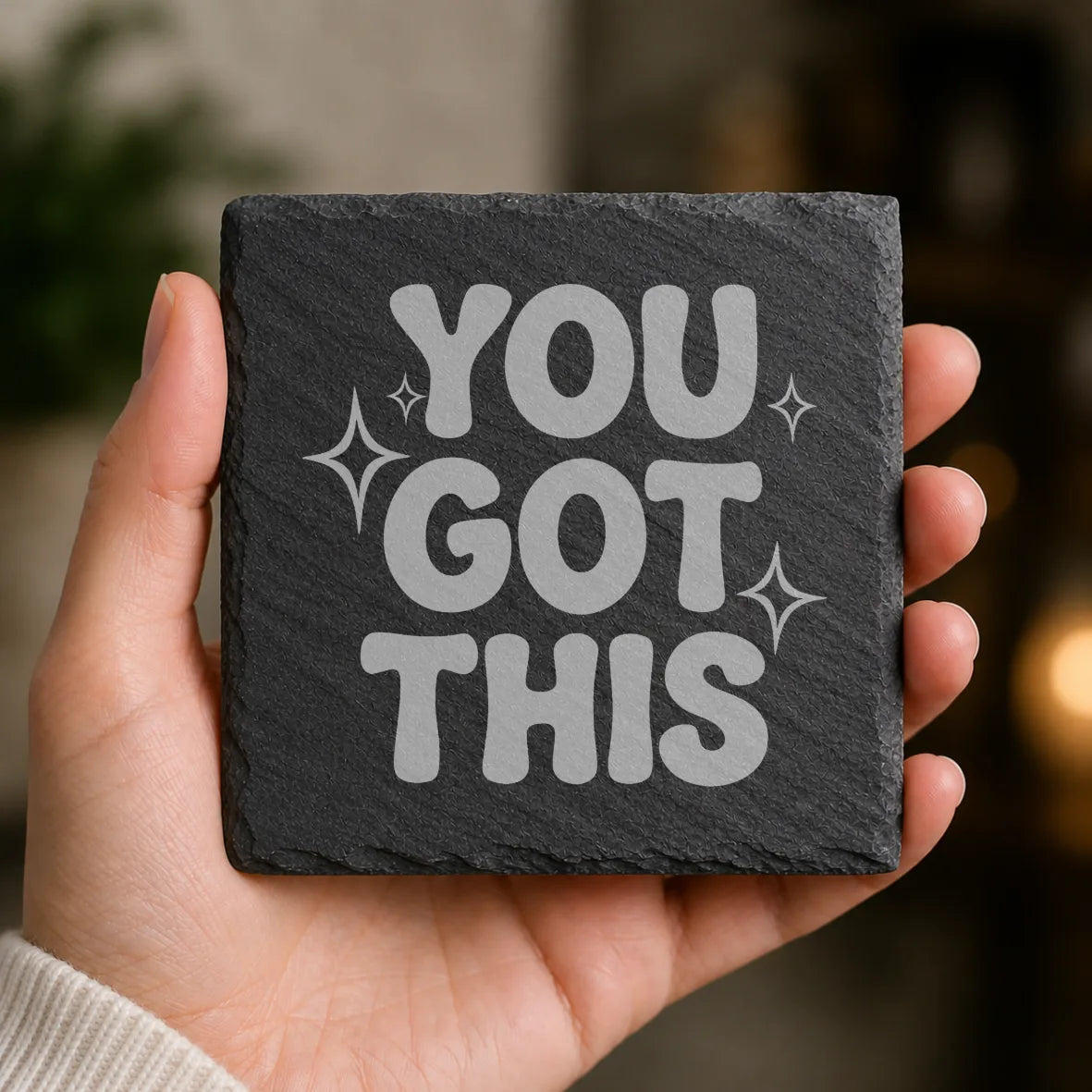 Slate Coaster Engraved 5 image 0