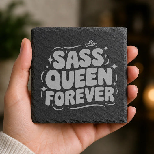 Slate Coaster Engraved 28 image 0