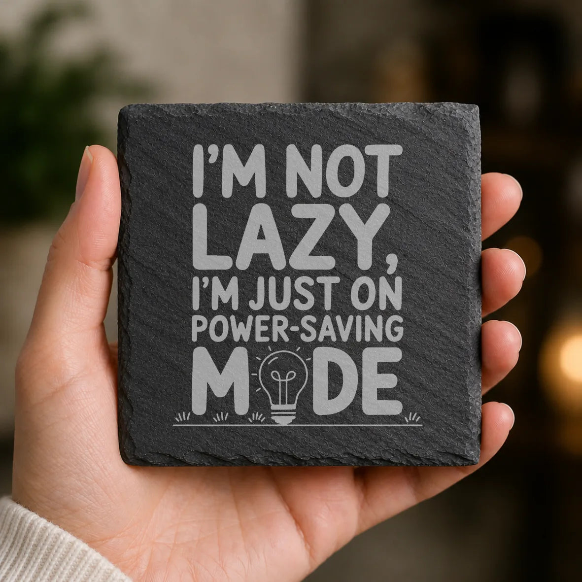 Slate Coaster Engraved 141 image 0