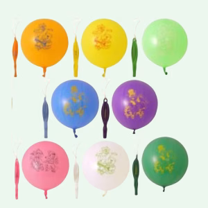 Punch Balloons x 5 10"-15" Random Colour and Design Supplied