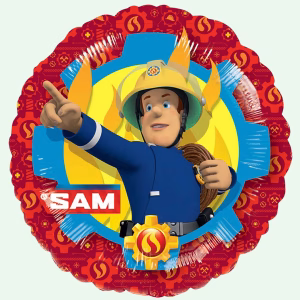 18" Fireman Sam Standard Foil Balloon (69)