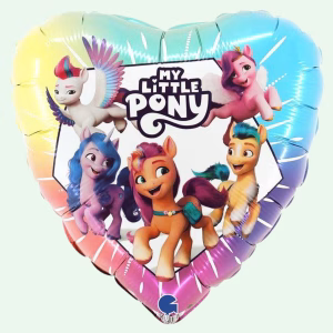 My Little Pony 18" Foil Heart Shape Balloon (73)