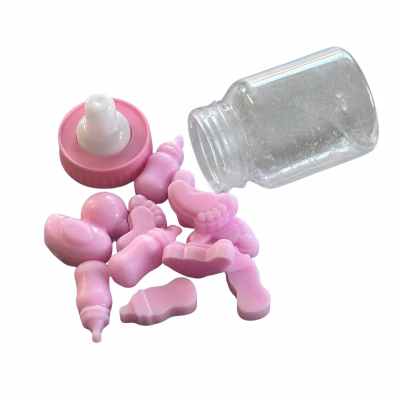 Baby Shower Wax Melts Mixed Girl Melts in Bottle (Choose Scent)